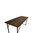 Vintage Market Table - darkbrown wood +ironlegs